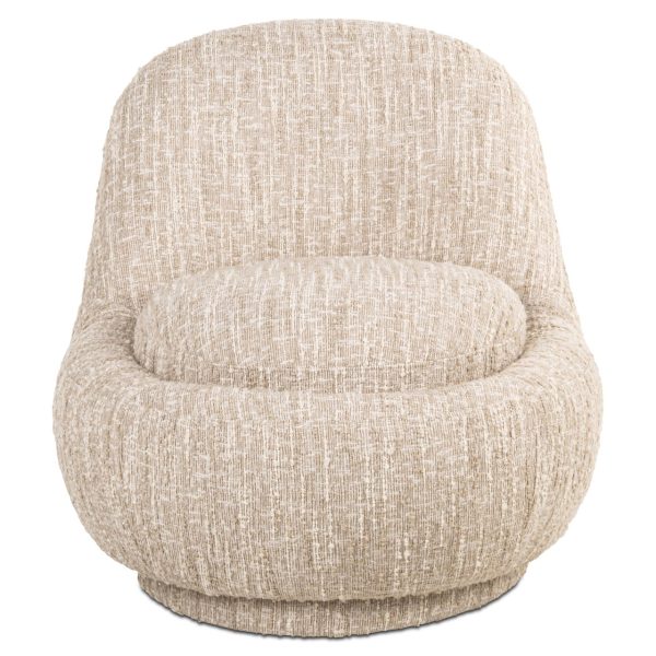 Lounge stoel Arlanda beige angora Richmond Interiors - Afbeelding 2
