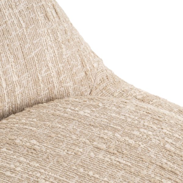 Lounge stoel Arlanda beige angora Richmond Interiors - Afbeelding 7