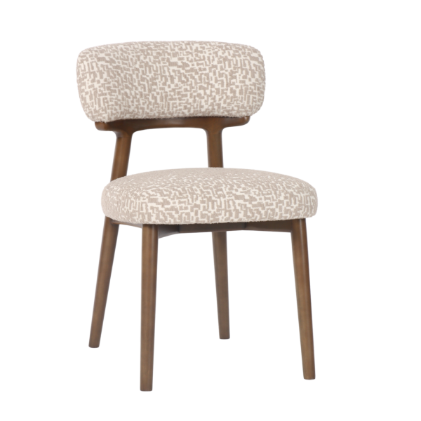 Eetkamerstoel Basker natural geo (Set of 2) Richmond Interiors - Afbeelding 2