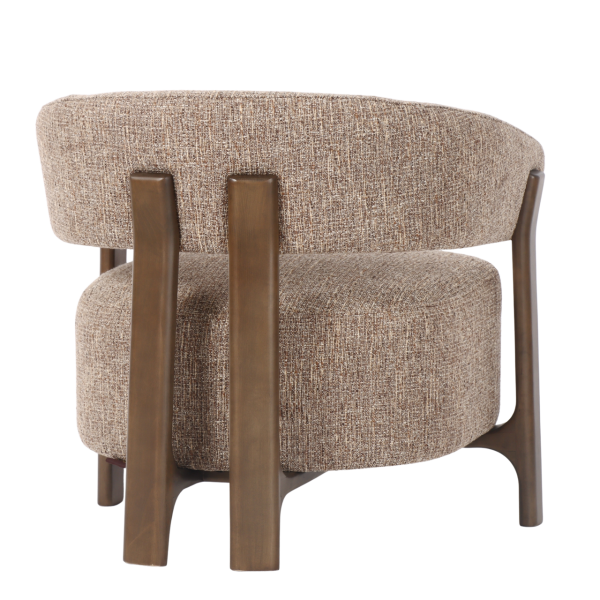 Lounge stoel Dalara brown tweed Richmond Interiors - Afbeelding 2