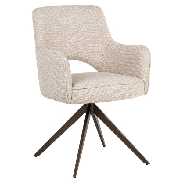Eetkamerstoel Ginerva biscotti swivel Richmond Interiors