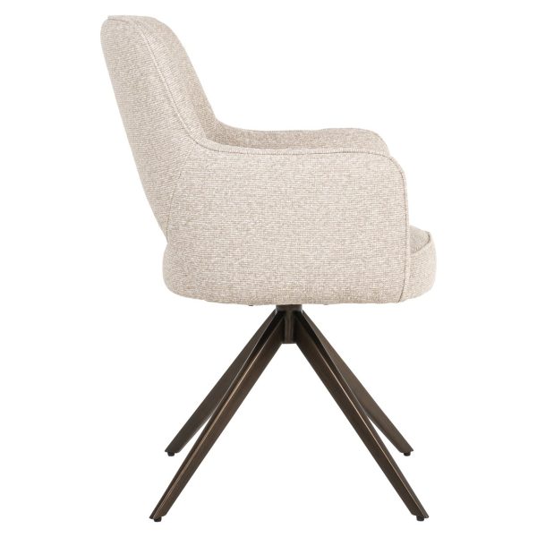 Eetkamerstoel Ginerva biscotti swivel Richmond Interiors - Afbeelding 3