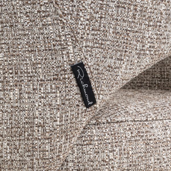 Eetkamerstoel Ginerva earth tweed swivel Richmond Interiors - Afbeelding 5