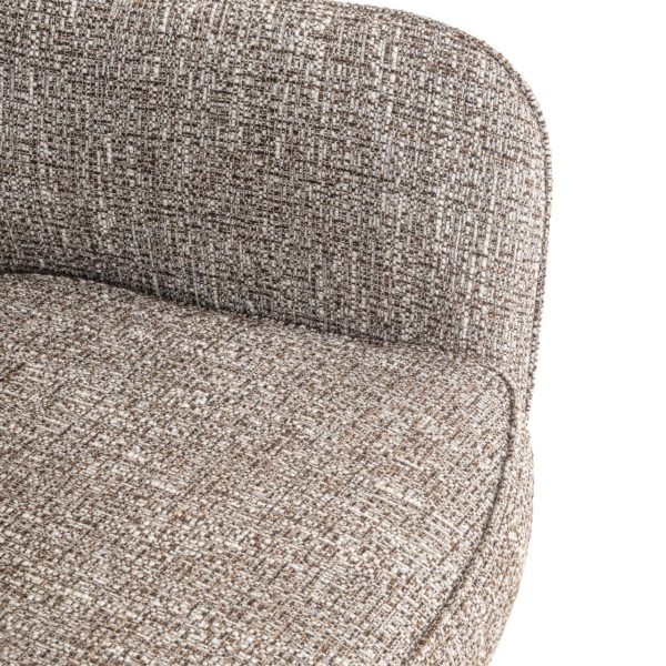 Eetkamerstoel Ginerva earth tweed swivel Richmond Interiors - Afbeelding 6