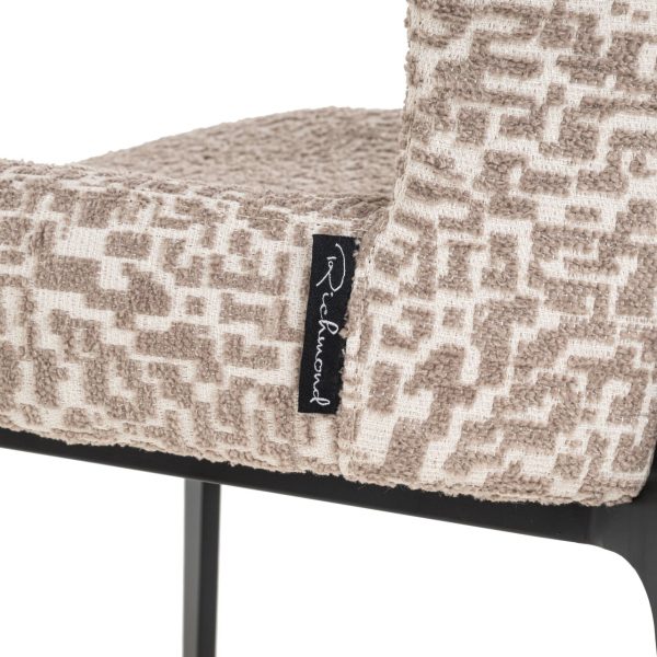 Eetkamerstoel Sergio natural geo Richmond Interiors - Afbeelding 4