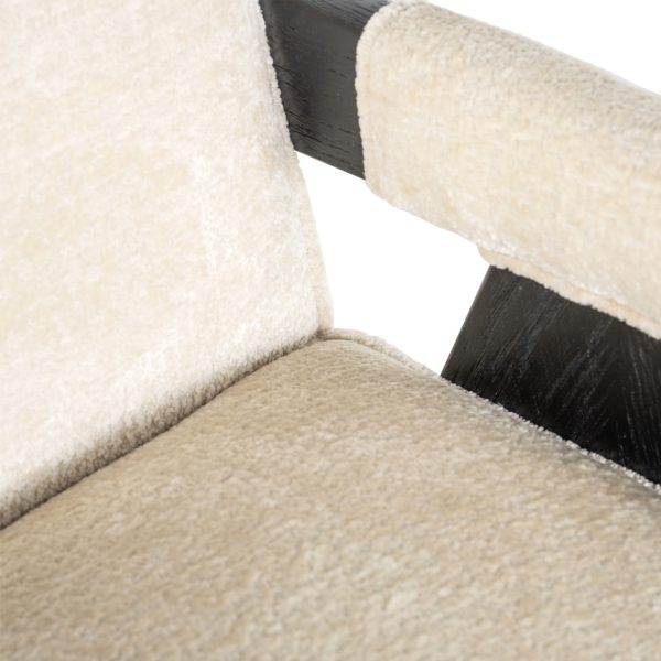 Eetkamerstoel Cooper white chenille Richmond Interiors - Afbeelding 7