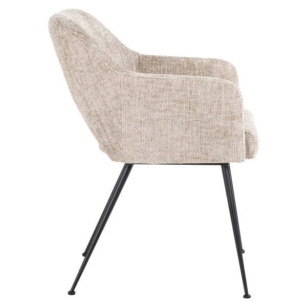 Eetkamerstoel Jenthe renegade desert fire retardant Richmond Interiors - Afbeelding 3