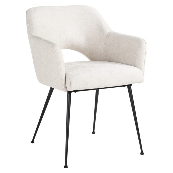 Eetkamerstoel Jenthe giulia nature fire retardant Richmond Interiors - Afbeelding 2