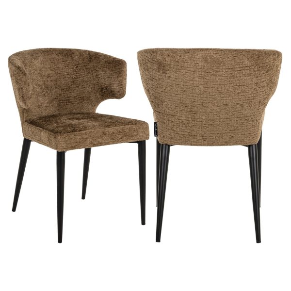 Eetkamerstoel Taylor brandy fusion fire retardant Richmond Interiors