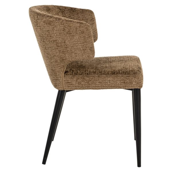 Eetkamerstoel Taylor brandy fusion fire retardant Richmond Interiors - Afbeelding 3