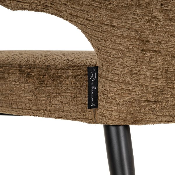 Eetkamerstoel Taylor brandy fusion fire retardant Richmond Interiors - Afbeelding 7