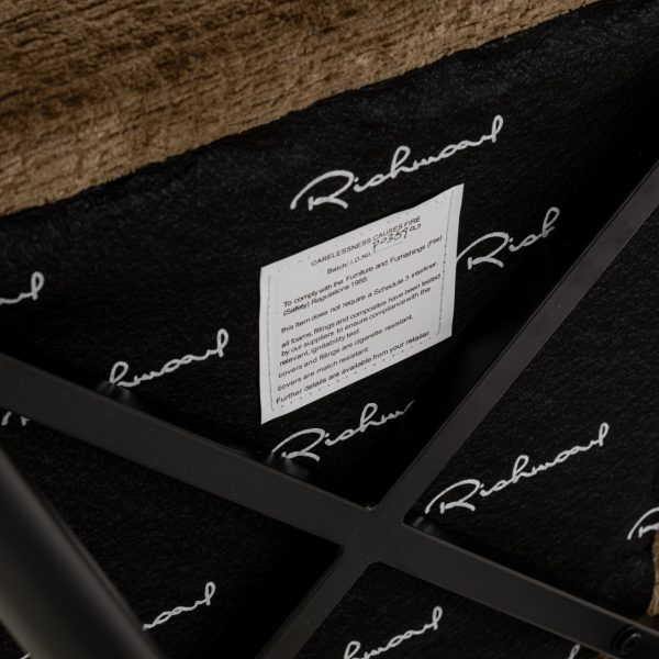 Eetkamerstoel Taylor brandy fusion fire retardant Richmond Interiors - Afbeelding 10