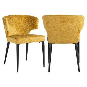 Eetkamerstoel Taylor mustard fusion Richmond Interiors