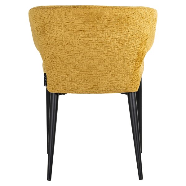 Eetkamerstoel Taylor mustard fusion Richmond Interiors - Afbeelding 4