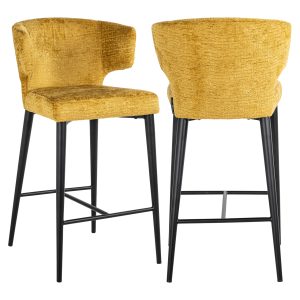 Counterstoel Taylor mustard fusion Richmond Interiors