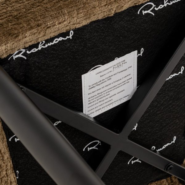Barstoel Taylor brandy fusion fire retardant Richmond Interiors - Afbeelding 10