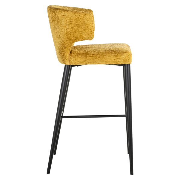 Barstoel Taylor mustard fusion Richmond Interiors - Afbeelding 3