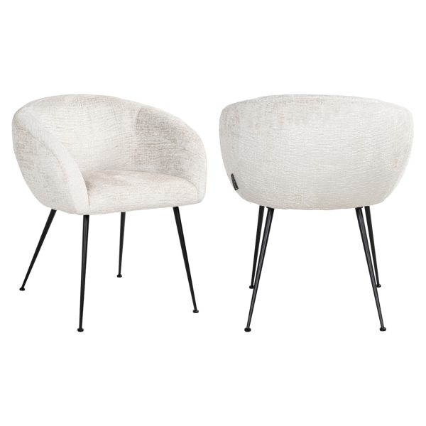 Eetkamerstoel Ruby cream fusion Richmond Interiors
