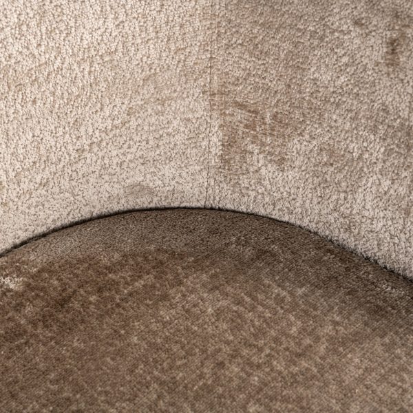 Eetkamerstoel Ruby taupe chenille Richmond Interiors - Afbeelding 7