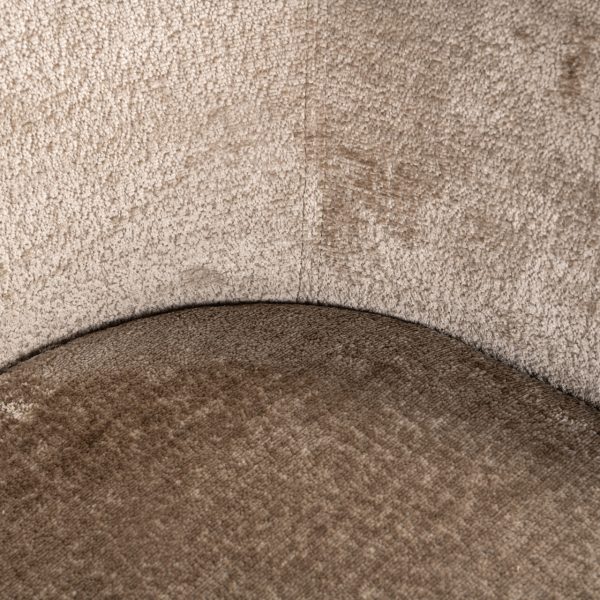 Eetkamerstoel Ruby taupe chenille Richmond Interiors - Afbeelding 7