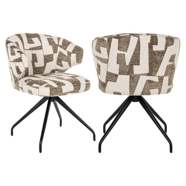 Eetkamerstoel Milly moss graffic Richmond Interiors