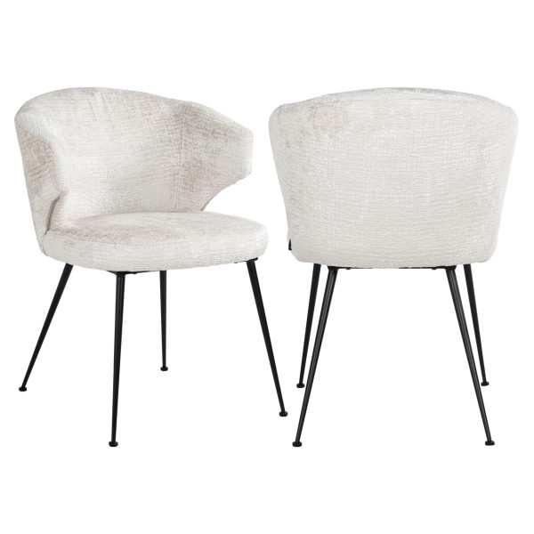 Eetkamerstoel Xandra cream fusion Richmond Interiors