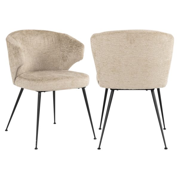 Eetkamerstoel Xandra desert fusion fire retardant Richmond Interiors