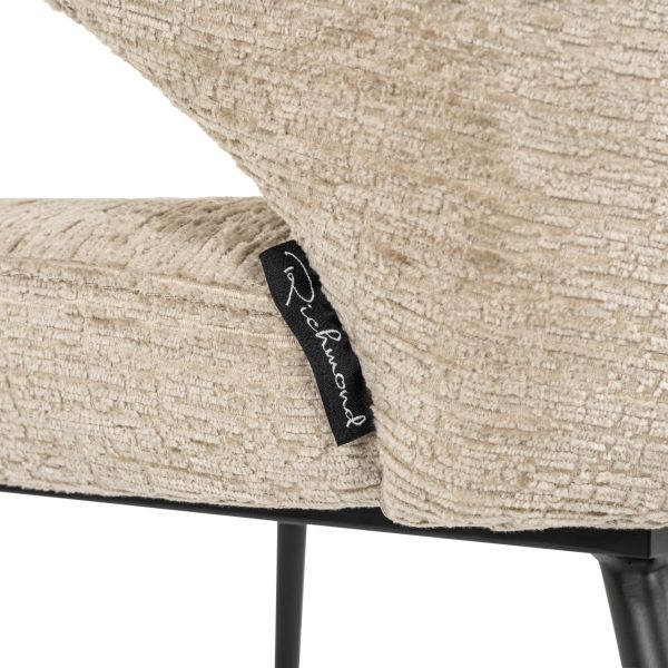 Eetkamerstoel Xandra desert fusion fire retardant Richmond Interiors - Afbeelding 7
