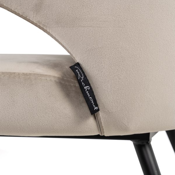Eetkamerstoel Xandra khaki velvet Richmond Interiors - Afbeelding 6