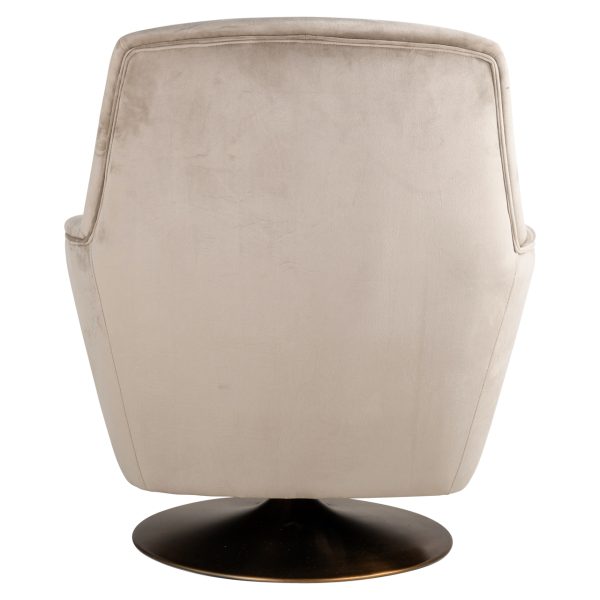 Lounge stoel Nora khaki velvet Richmond Interiors - Afbeelding 5