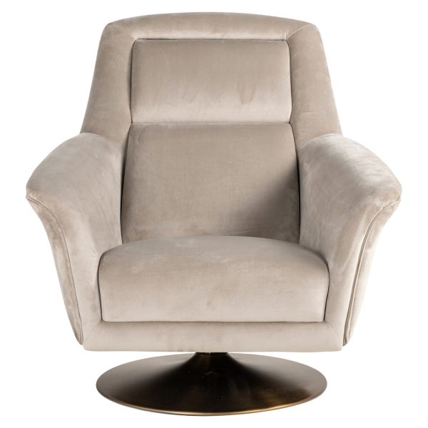 Lounge stoel Nora khaki velvet Richmond Interiors - Afbeelding 6