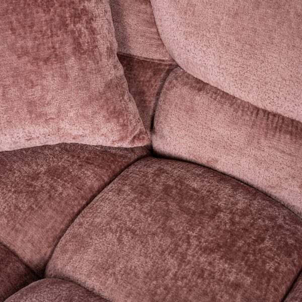 Bank Charelle rose chenille Richmond Interiors - Afbeelding 4
