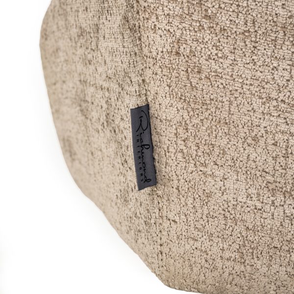 Eetkamerstoel Marlon taupe chenille swivel Richmond Interiors - Afbeelding 6