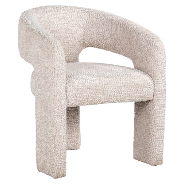 Eetkamerstoel Belle lovely cream fire retardant Richmond Interiors - Afbeelding 2