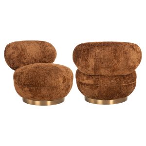 Lounge stoel Jace lovely cinnamon Richmond Interiors