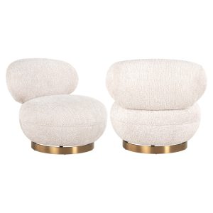 Lounge stoel Jace lovely cream Richmond Interiors
