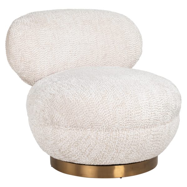 Lounge stoel Jace lovely cream Richmond Interiors - Afbeelding 4