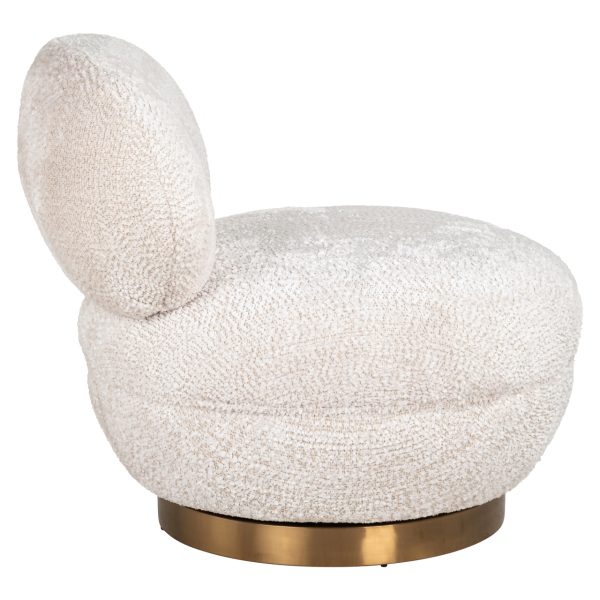 Lounge stoel Jace lovely cream Richmond Interiors - Afbeelding 5
