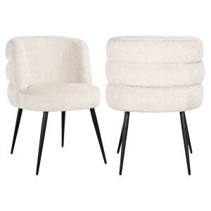 Eetkamerstoel Stella niagara beige  fire retardant Richmond Interiors