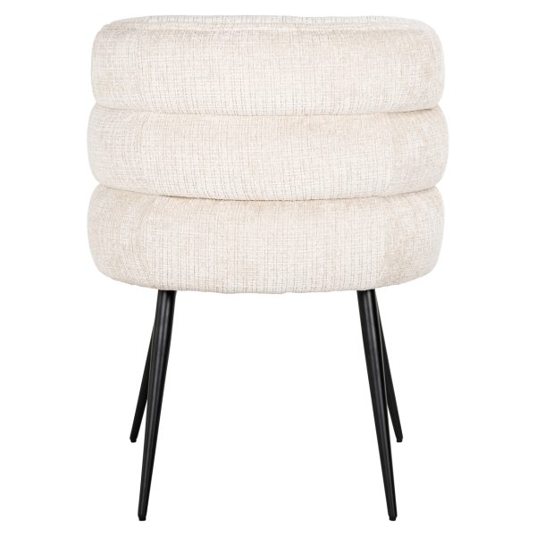 Eetkamerstoel Stella niagara beige  fire retardant Richmond Interiors - Afbeelding 4