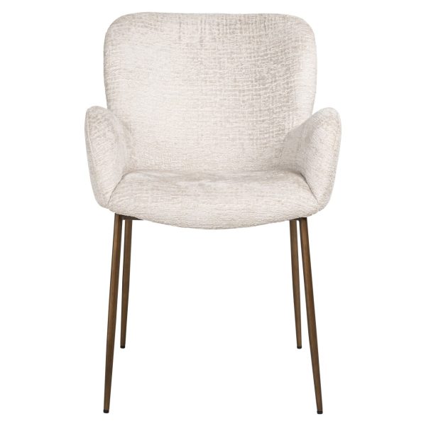 Eetkamerstoel Amber cream fusion fire retardant Richmond Interiors - Afbeelding 5