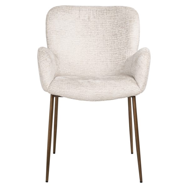 Eetkamerstoel Amber cream fusion fire retardant Richmond Interiors - Afbeelding 5