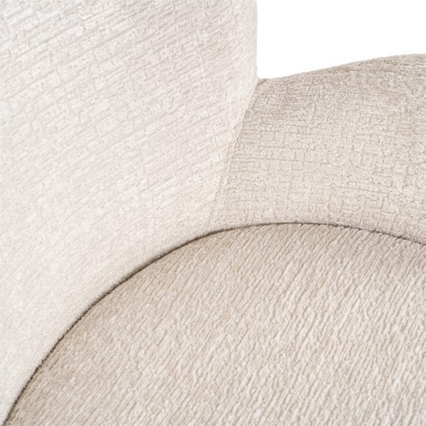 Eetkamerstoel Amber cream fusion fire retardant Richmond Interiors - Afbeelding 7