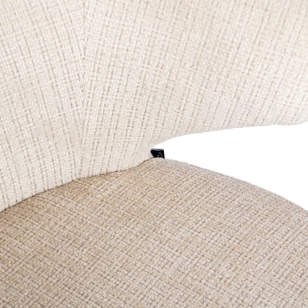 Eetkamerstoel Gatsbi niagara beige  fire retardant Richmond Interiors - Afbeelding 7