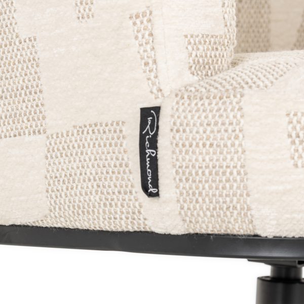 Eetkamerstoel Cheyenne beige graffic Richmond Interiors - Afbeelding 6