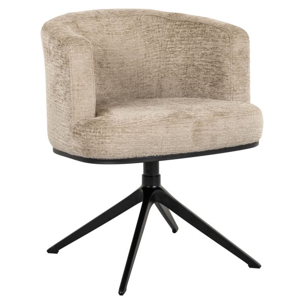 Eetkamerstoel Cheyenne desert fusion swivel fire retardant Richmond Interiors - Afbeelding 2