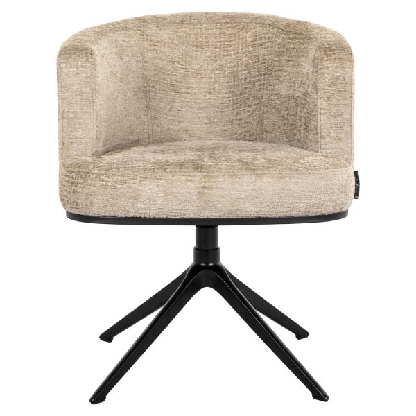 Eetkamerstoel Cheyenne desert fusion swivel fire retardant Richmond Interiors - Afbeelding 5