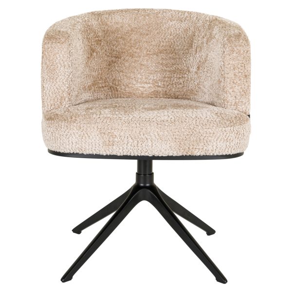 Eetkamerstoel Cheyenne lovely beige swivel Richmond Interiors - Afbeelding 5
