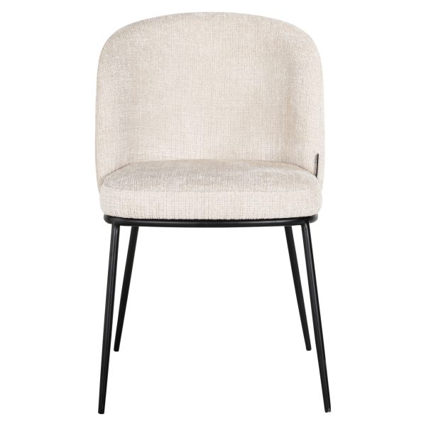 Eetkamerstoel Elvi niagara beige  fire retardant (Set of 2) Richmond Interiors - Afbeelding 4