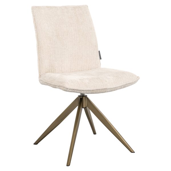 Eetkamerstoel Dakota niagara beige  swivel Richmond Interiors - Afbeelding 2